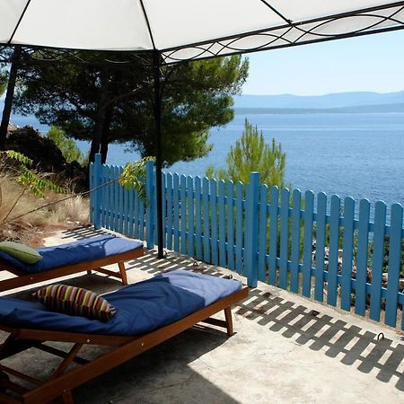 A Small Stone House By The Sea, In A Wineyard Nerezisca Εξωτερικό φωτογραφία
